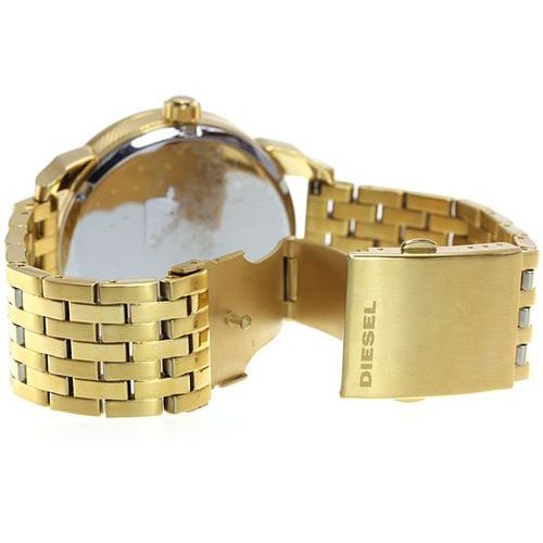 Diesel DZ7306 Mini Daddy Chronograph Men's Watch – Gold Dial & Gold Stainless Steel Strap