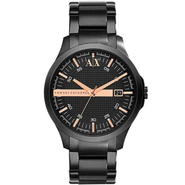 Armani Exchange Hampton AX2150 Men's Chronograph – Black Dial with Black Stainless Steel Bracelet